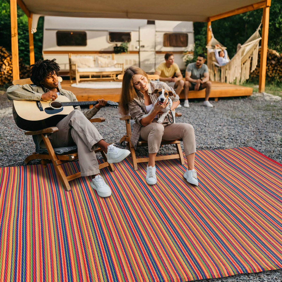 Red Outdoor Rugs UK | Waterproof & UV-Proof – Green Decore