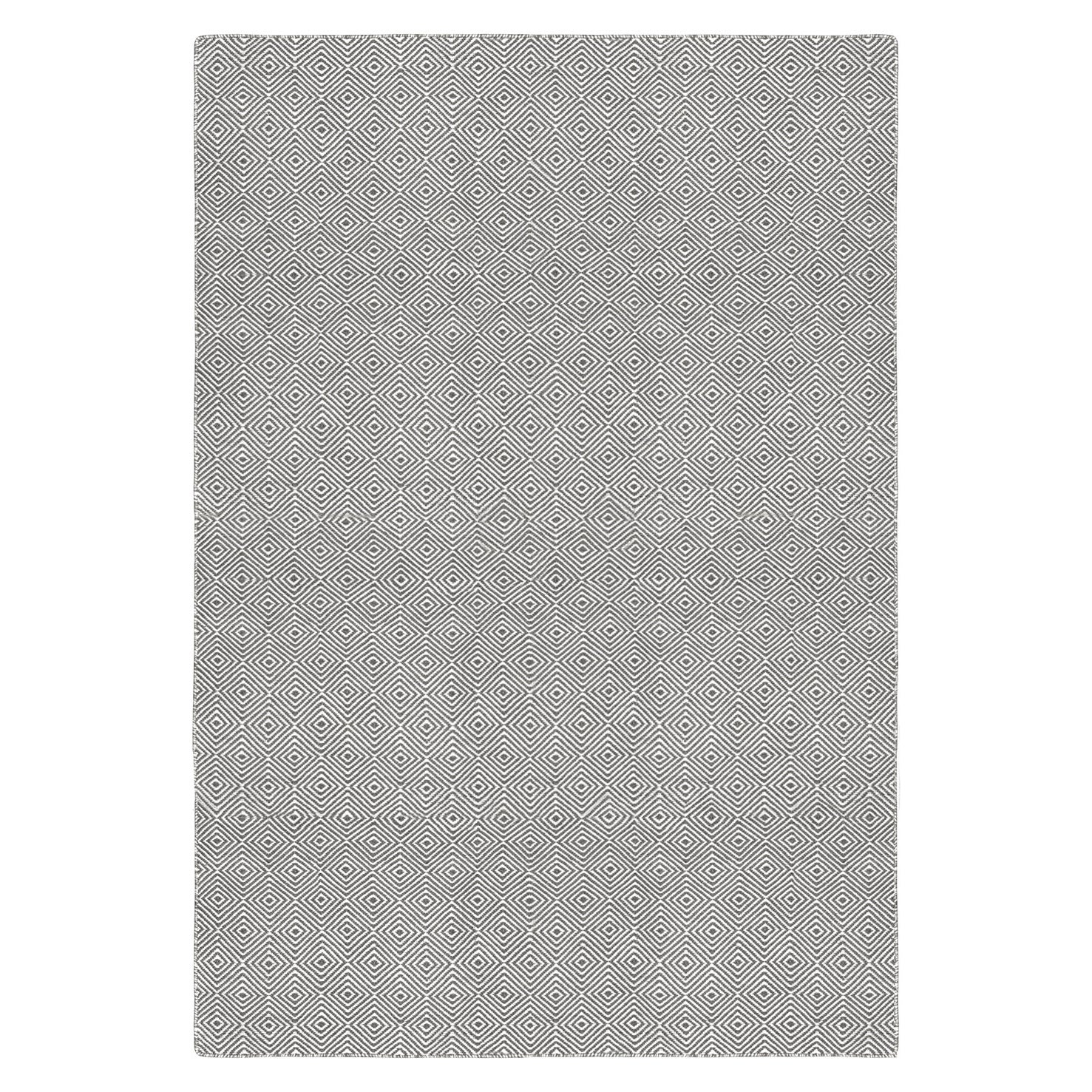 Solitaire Outdoor Recycled PET Rug (Grey/Light Cream)