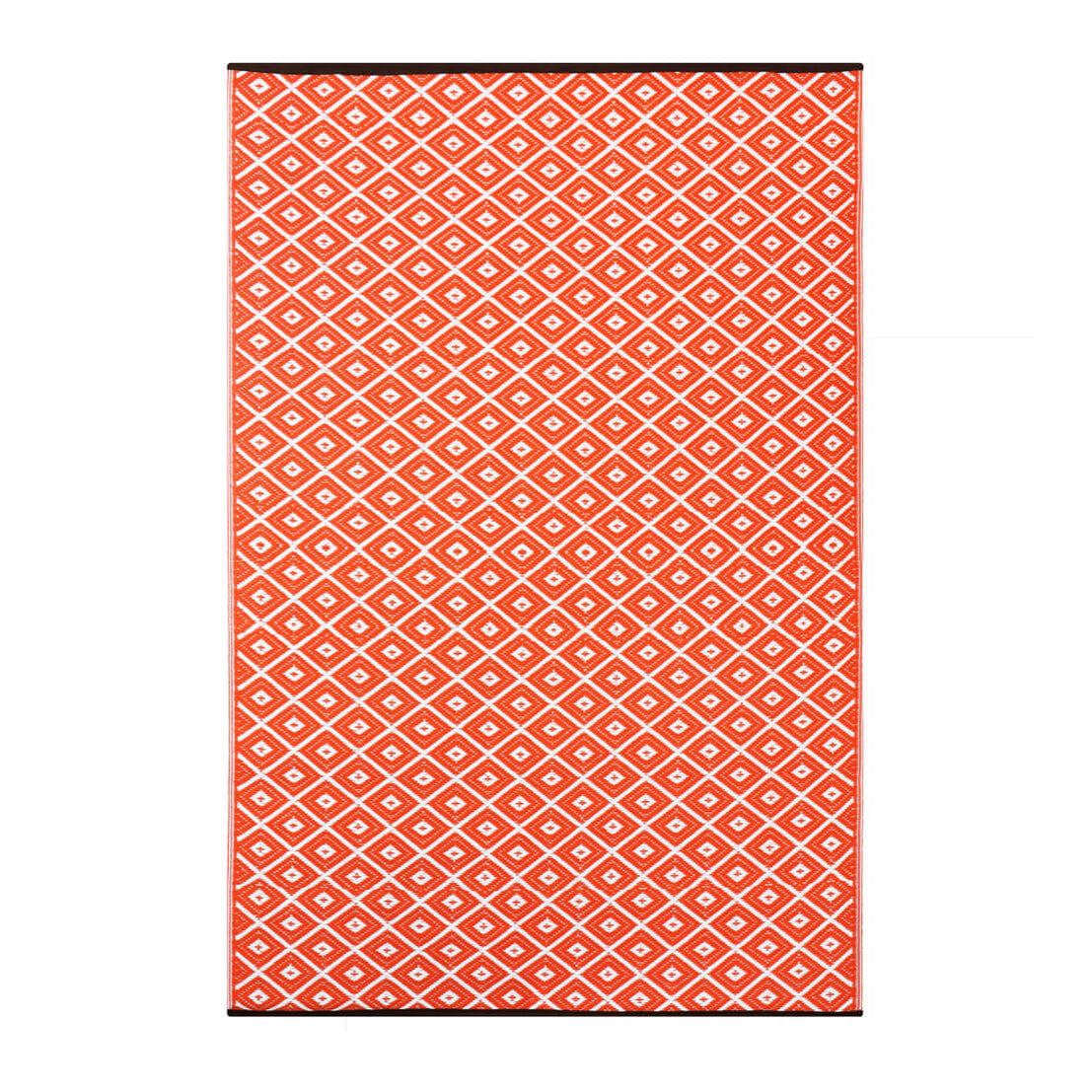 Orange Patio Rug UK