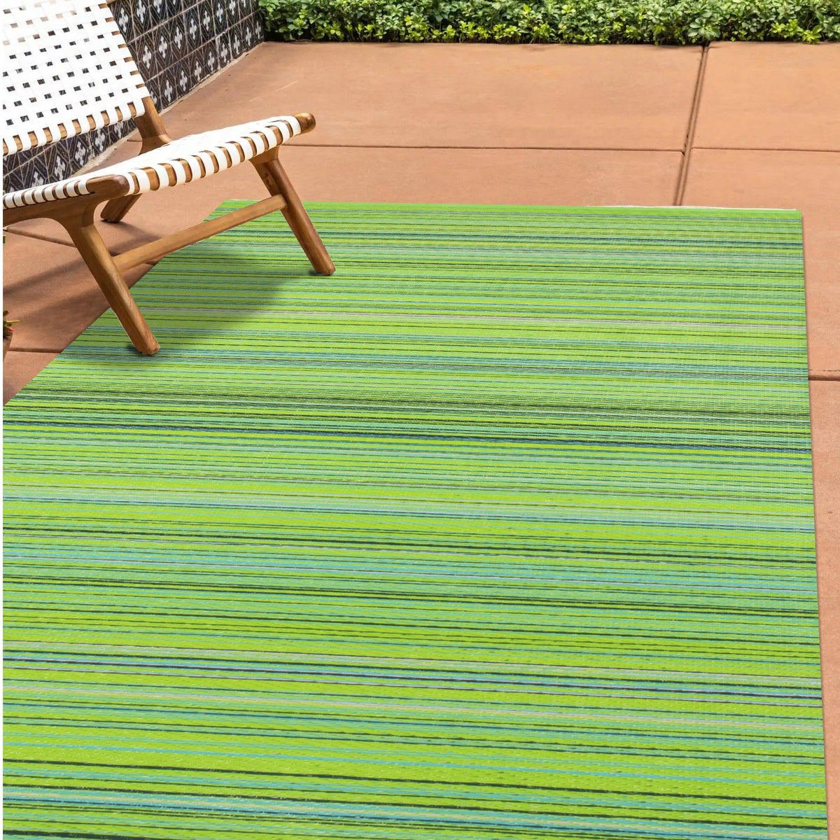Teal Outdoor Rug Plastic Washable Porch Rugs Water Resistant Garden Patio  Mats